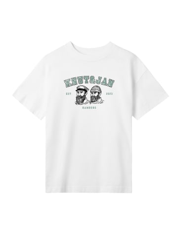 F4NT4STIC T-Shirt Knut und Jan Hamburg Vintage Seemänner in off-white