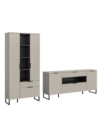 ebuy24 Regalsystem Noida (2-teilig) Kaschmir 240 x 41 cm