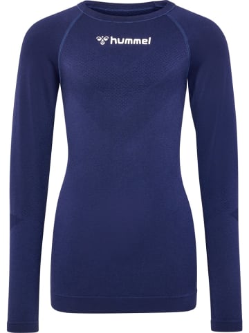 Hummel Shirt "Hmlbl Comfort 2.0 Tee L/S Kids" in Blau