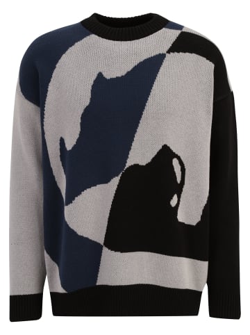 Ecko Unltd. Ecko Unltd. Ecko Unltd. MulticolorLogo Crewneck Pullover in black/grey