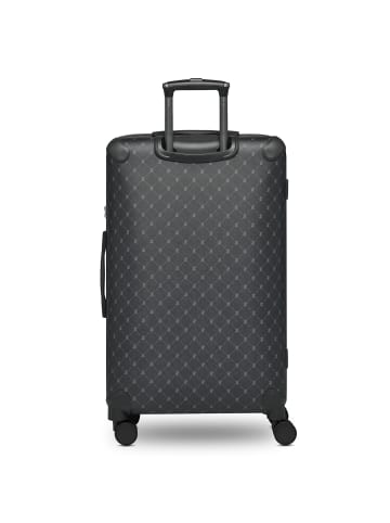 Lazarotti Palermo 4 Rollen Kofferset 2-teilig in black