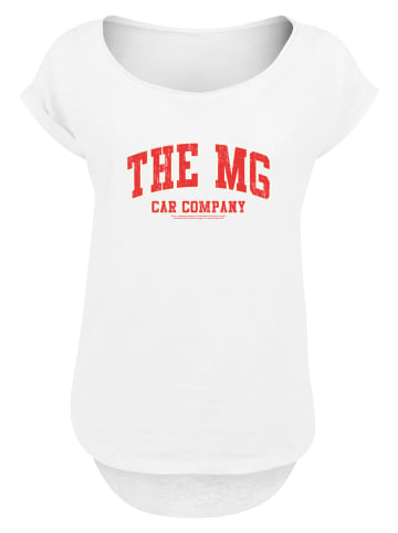 F4NT4STIC Long Cut T-Shirt British Motor Heritage The MG Car Company in weiß