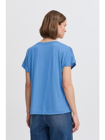 b. young Kurzarm-Bluse BYSELITA Regular fit in Blue Horizon