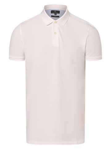 Nils Sundström Poloshirt in weiß