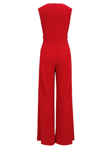 Vera Mont Jumpsuit mit weitem Bein in Red Rose