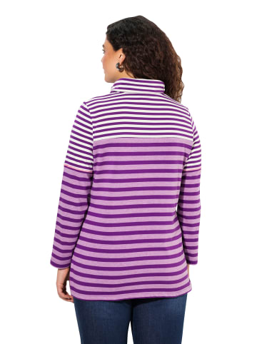 Ulla Popken Langarmshirt in violett