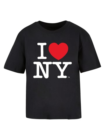 Merchcode Merchcode Ladies I Love NY Tee in black