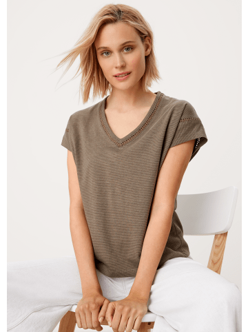 s.Oliver T-Shirt ärmellos in Olive