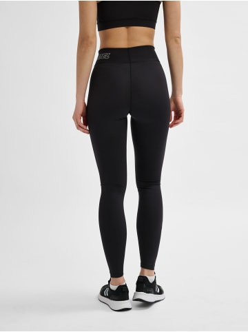 Hummel Hummel Leggings Hmlte Multisport Damen Schnelltrocknend in BLACK/WHITE