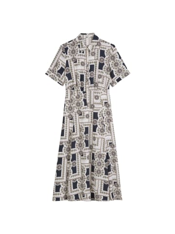 Marc O'Polo Print-Kleid flared in multi/muted blue