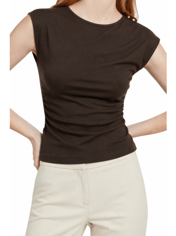 Alexa Dash Blouse in Braun