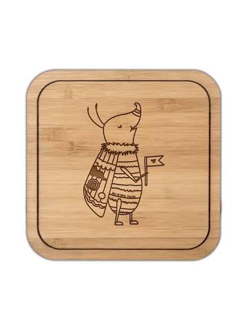 Mr. & Mrs. Panda Coaster Nachtfalter Fähnchen ohne Spruch in Transparent