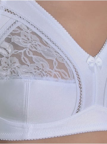 Sassa 2er Sparpack Soft BH ohne Bügel in Weiss Weiss