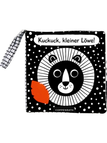 Coppenrath Buch - Babys kuschelweiches Kontrastbuch (Stoffbuch): Löwe