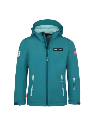 Trollkids Softshelljacke Oslofjord in dark marine
