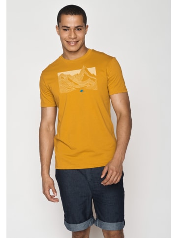 GreenBomb T-Shirt Nature Valley in Ocker