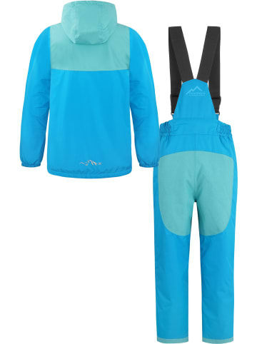 Normani Outdoor Sports Kinder WinterSet Thermohose und Windbreaker in Türkis