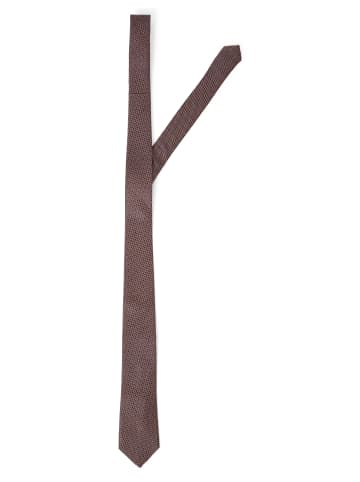 Andrew James Krawatte in marine braun - 0003