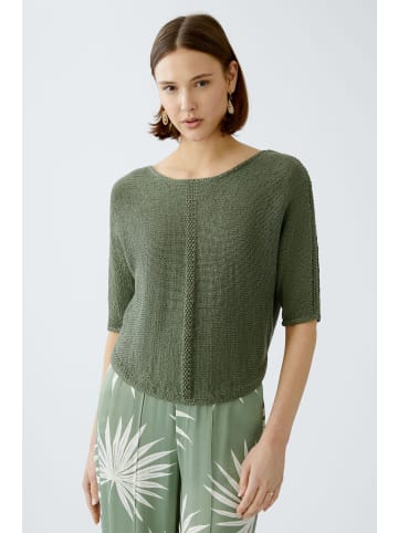 Oui Pullover in shaded moss