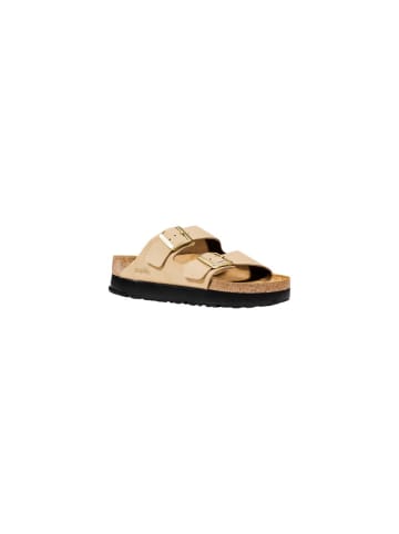 Birkenstock Beige Synthetik Plateausandalen