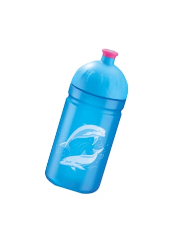 Step by Step Trinkflasche, 0,5 l, für Kindergarten und Schule in Dolphin Pippa, Blau