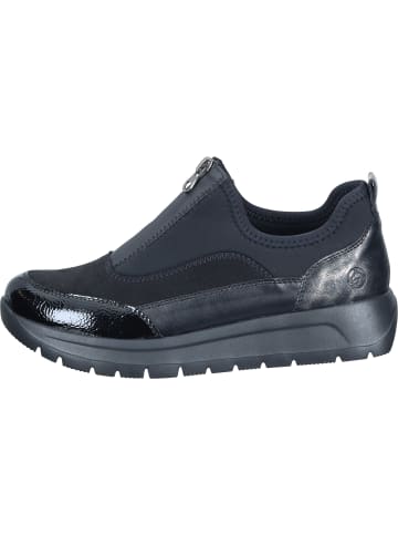 remonte Slipper in black/schwarz/schwarz/schwarz