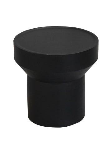 home24 Massiver Beistelltisch SPUNK in Schwarz