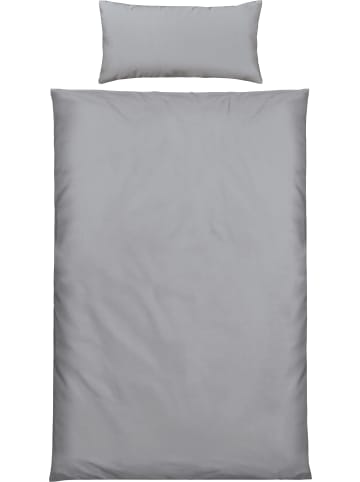 Erwin Müller Perkal Bettwäsche Günzburg in hellgrau