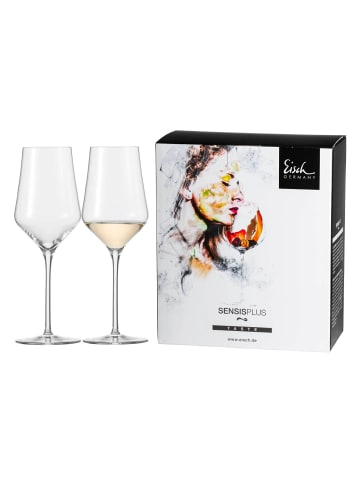 Eisch 2er Set Weißweingläser Sky SensisPlus 380 ml in transparent