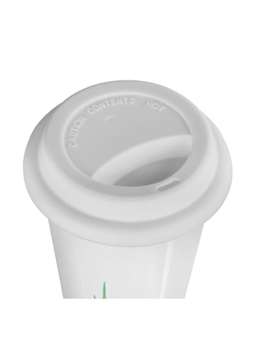 Mr. & Mrs. Panda Thermokaffeebecher Pinguin Weihnachtsbaum ohne ... in Weiß