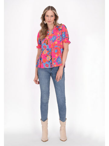 usha FESTIVAL Women Blouse in multicolor rose