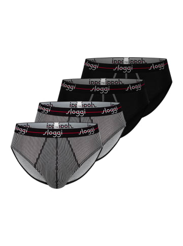 Sloggi Midi Slip / Unterhose Start in Red - Dark combination