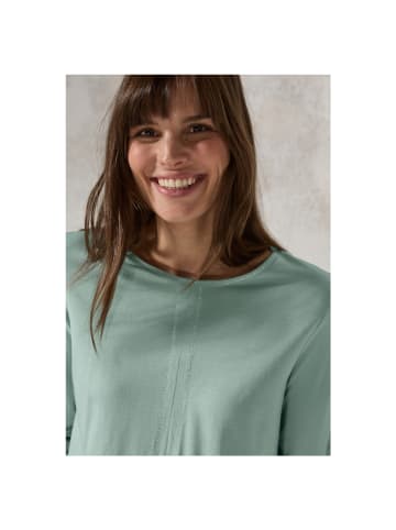 Cecil Langarmshirt in glaced salvia green