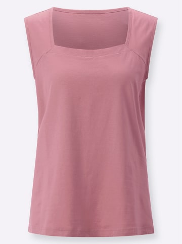 Sieh an! Shirttop in altrosa