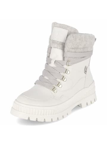 rieker Schnürstiefel in white