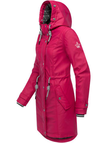 PEAK TIME Regenjacke L60041 in Sangria