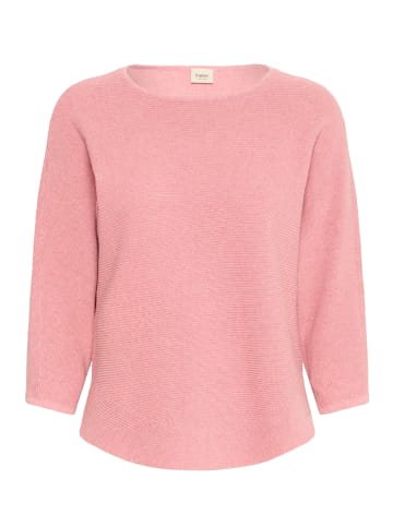 Fransa Strickpullover halbarm FRSINJA Loose fit in Nostalgia Rose