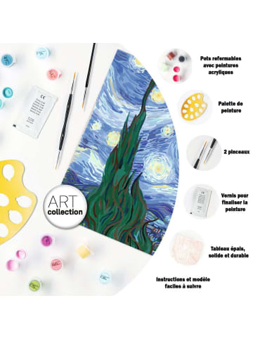 Ravensburger Ravensburger Malprodukte Die Sternennacht (Van Gogh) in bunt