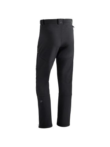 Maier Sports Softshellhose Adakit in Schwarz