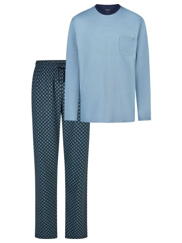 Ammann Schlafanzug Mix & Match in Copen blue