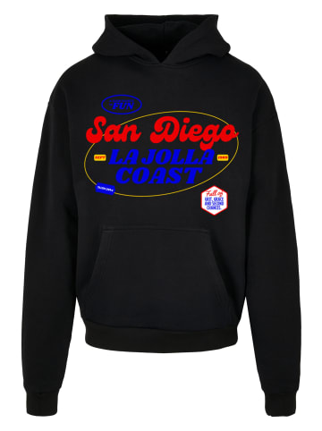 F4NT4STIC Ultra Heavy Hoodie San Diego OVERSIZE HOODIE in schwarz