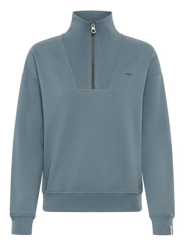 Kangaroos Sweatshirt in Blaugrün