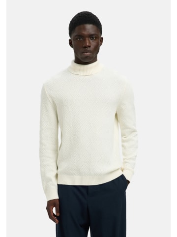 SELECTED HOMME Pullover 'Trevor' in weiß