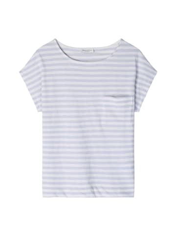Marc O'Polo Gestreiftes T-Shirt regular in Light Blue