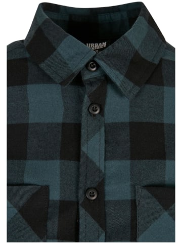 Urban Classics Flanell-Hemden in jasper/black