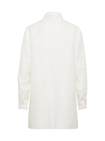 GOLDNER Kurzgröße:  Tunikabluse in cremeweiß