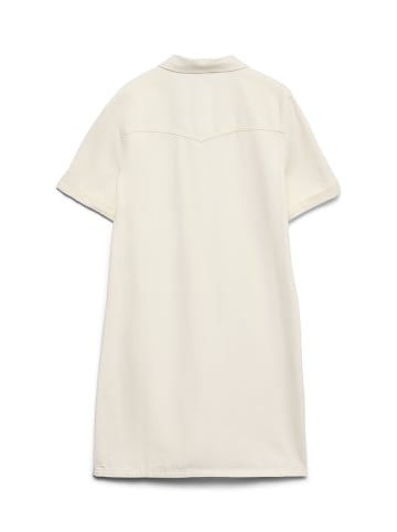 Vero Moda Jeanskleid in Cloud Dancer