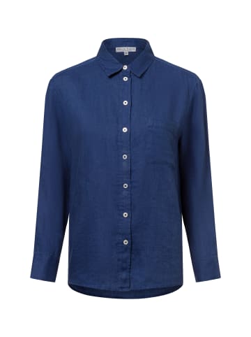 Marie Lund Leinenbluse in indigo