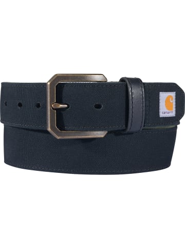 CARHARTT  Gürtel "Canvas Duck A0005782" in Schwarz