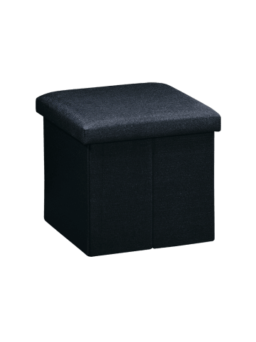 Kesper Sitzhocker in schwarz